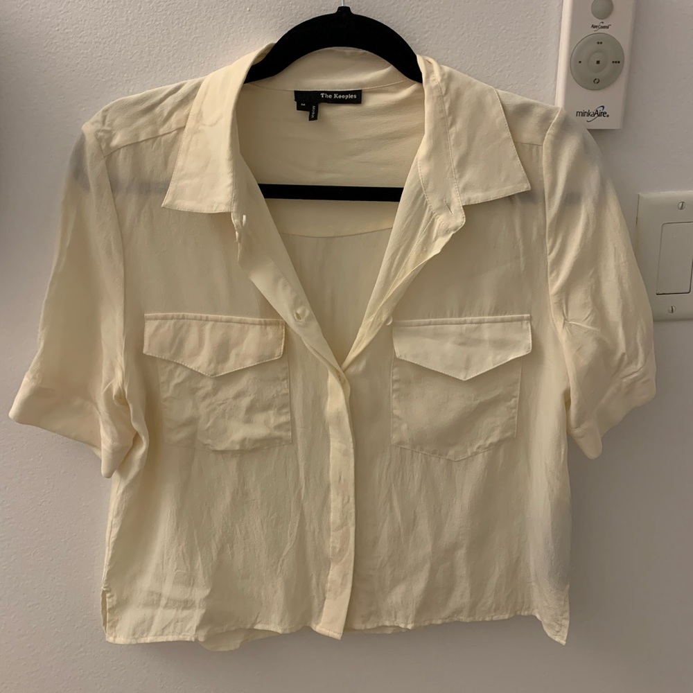 Kooples silk blouse.